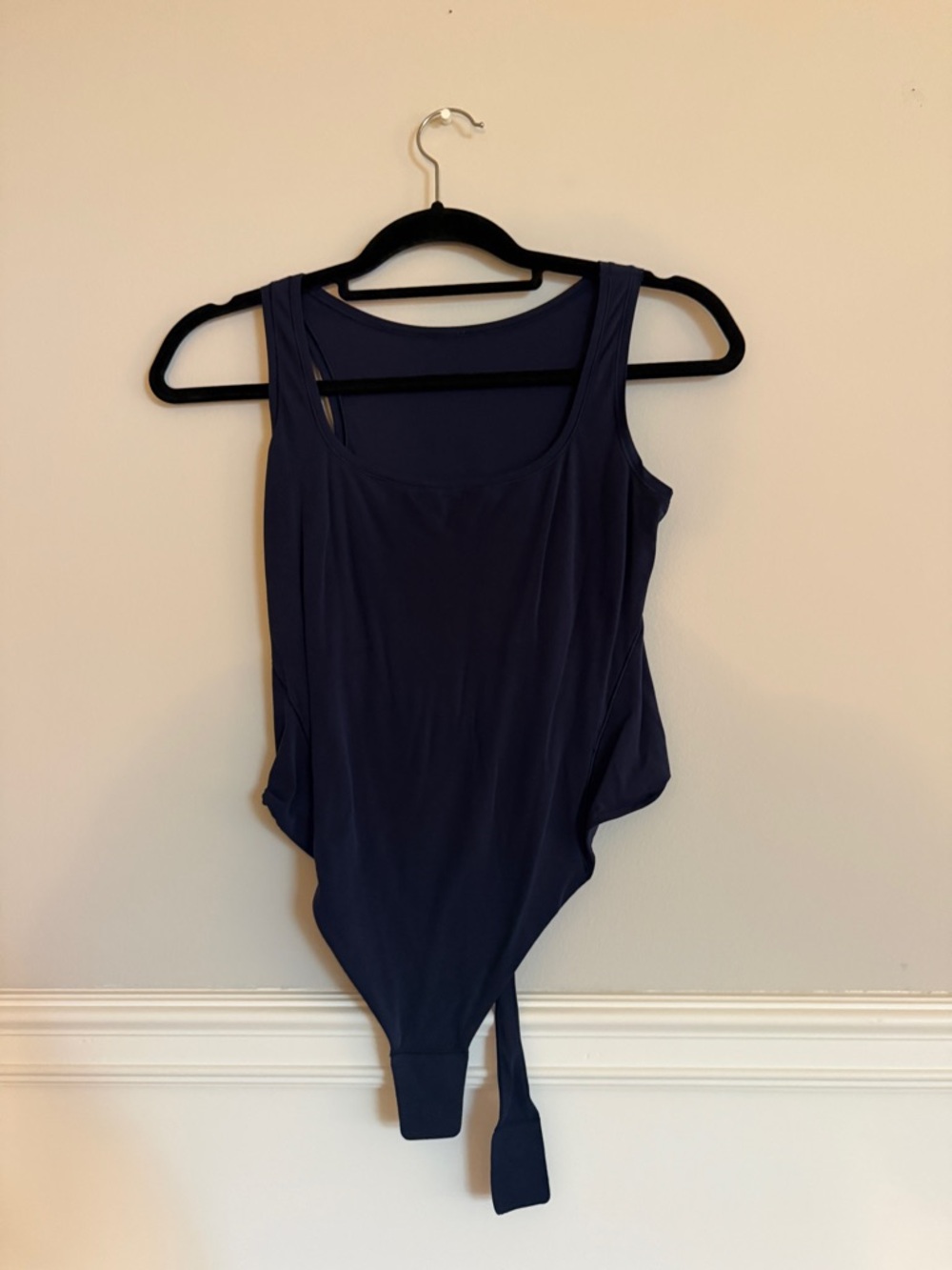 lululemon athletica Navy Scoop-Front Bodysuit